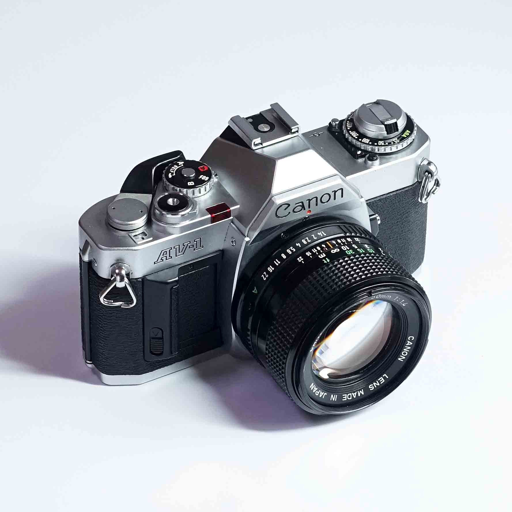 CANON AV-1 ¥9,800（中古 フィルムカメラ 35mm 一眼レフカメラ