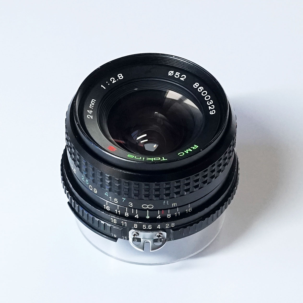 売り切れ Tokina RMC 24mm F2.8（中古 NIKON・Fマウント オールド