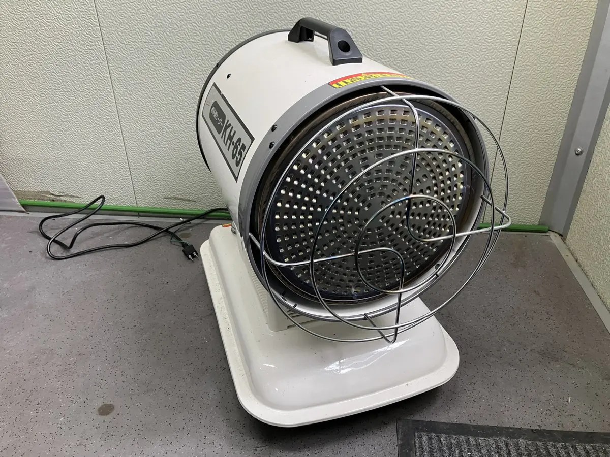 ナカトミの赤外線ヒーター「HK-65」をお持ちいただきました！ナカトミ
