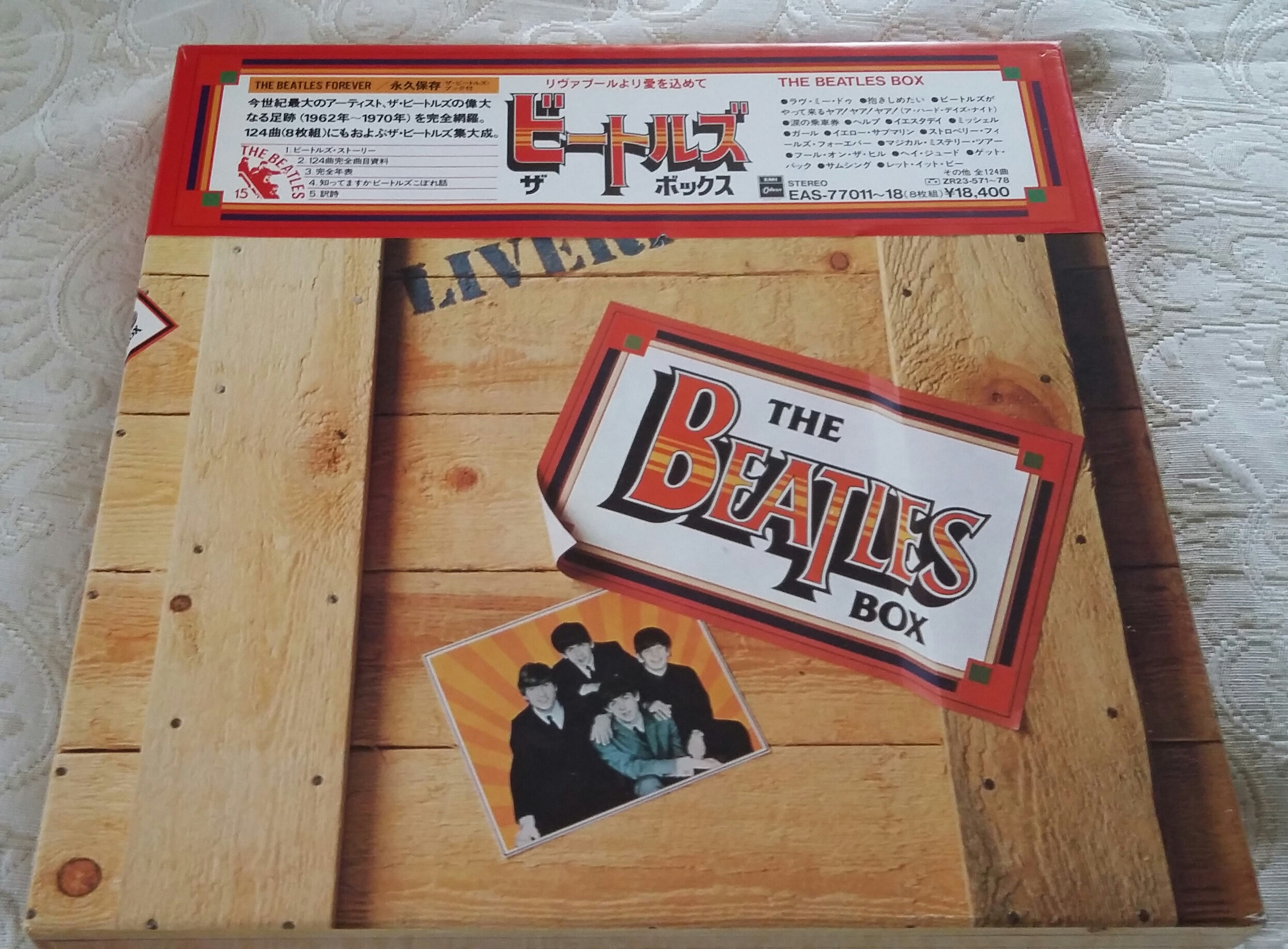 Beatles Over Nippon – “The Beatles Box: From Liverpool” 8-Disc Set