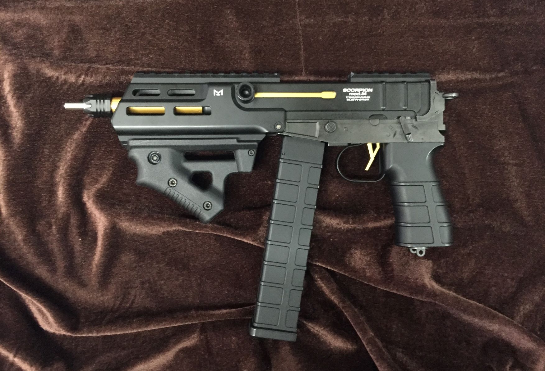 東京マルイ スコーピオン Mod.M 電動コンパクトマシンガンの修理をさせ