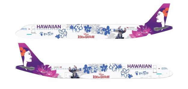 Hawaiian Airlines and Disney's Lilo & Stitch Embark on a Playful