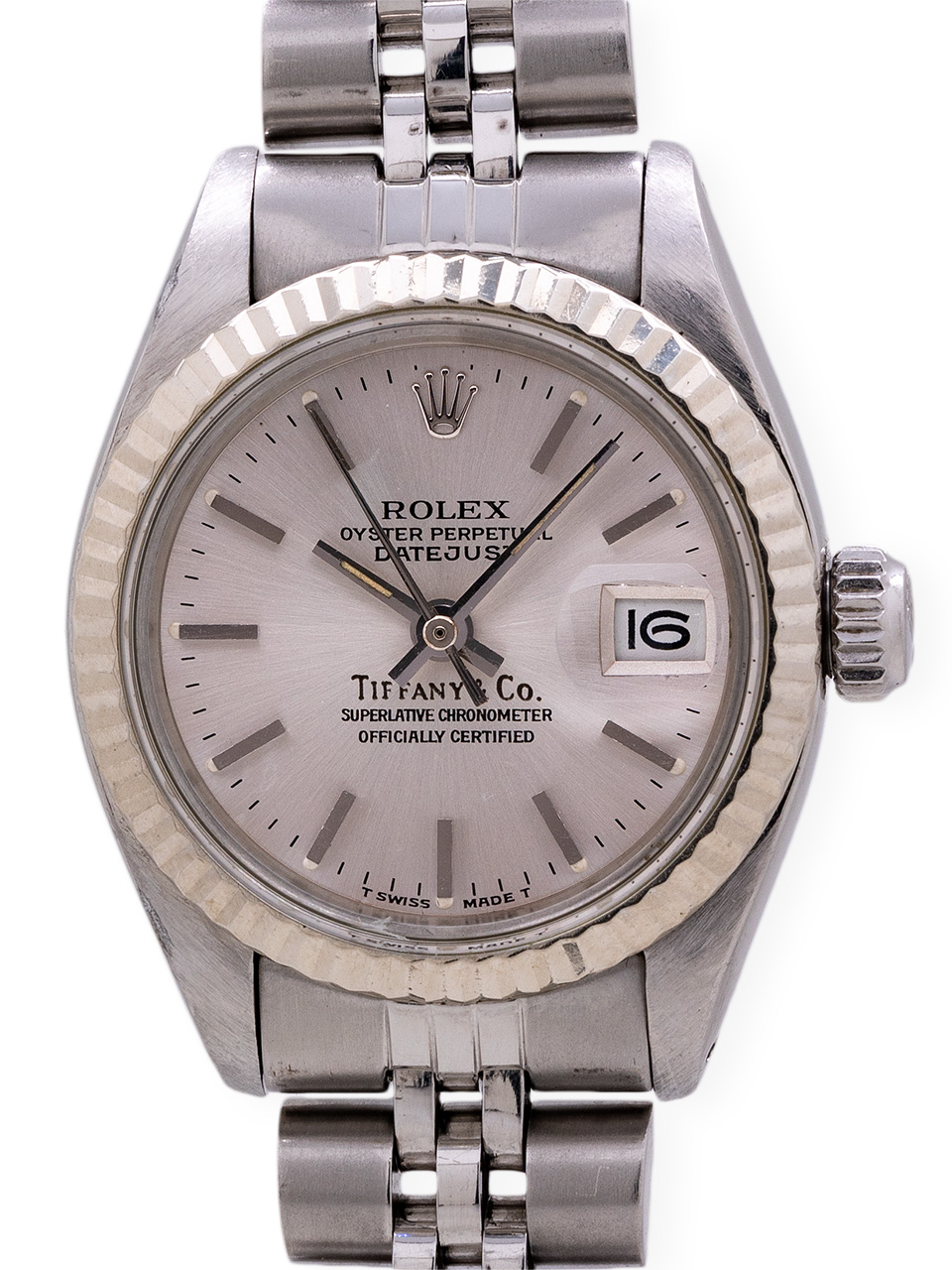 Lady Rolex Datejust Tiffany & Co ref 6917 circa 1982