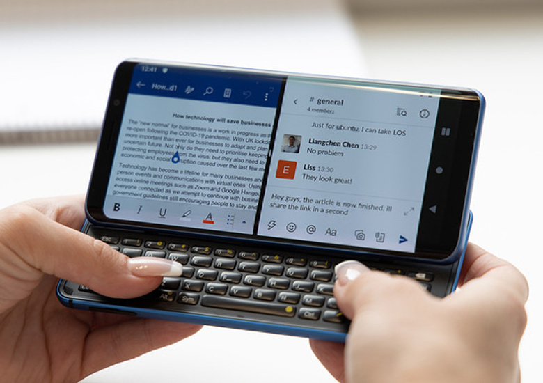 F(x)tec Pro1 X － RAMとストレージ増量！物理キーボード搭載の