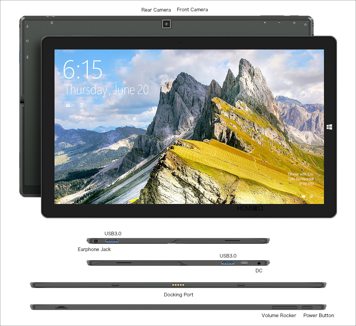 Teclast X16（2021）－ 11.6インチと手頃なサイズのSurfaceタイプ2 in