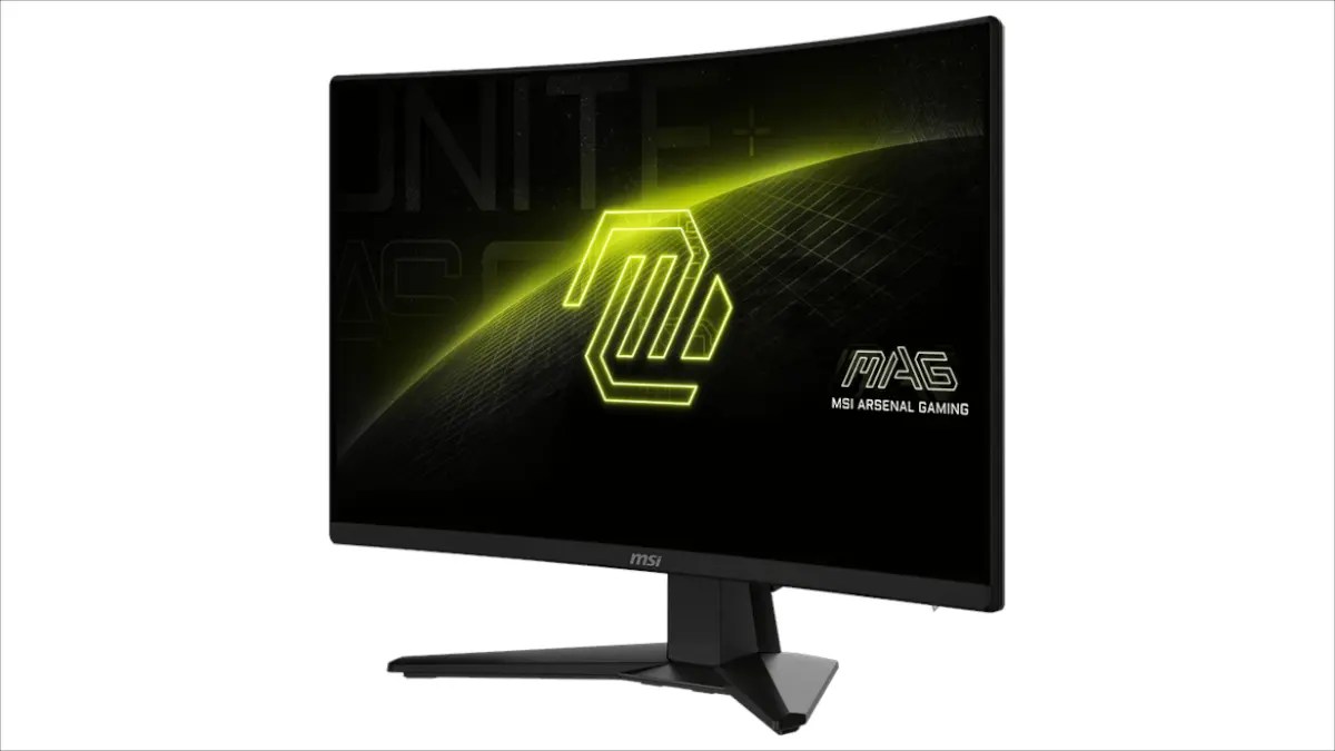 MSI MAG 242C －23.6インチの湾曲モニター。ゲーミングだけでなく