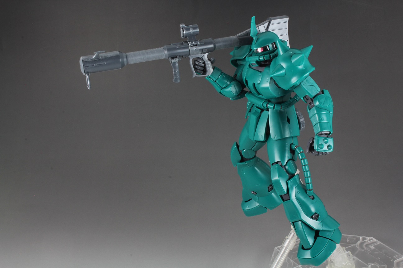 MG ドズル・サビ専用ザクII 【素組編】 – MASTER GRADE CLUB