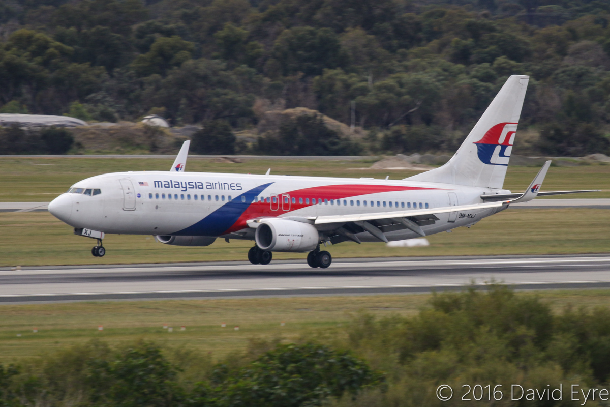 9M-MXJ Boeing 737-8H6 (MSN 40137/4131) of Malaysia Airlines, at