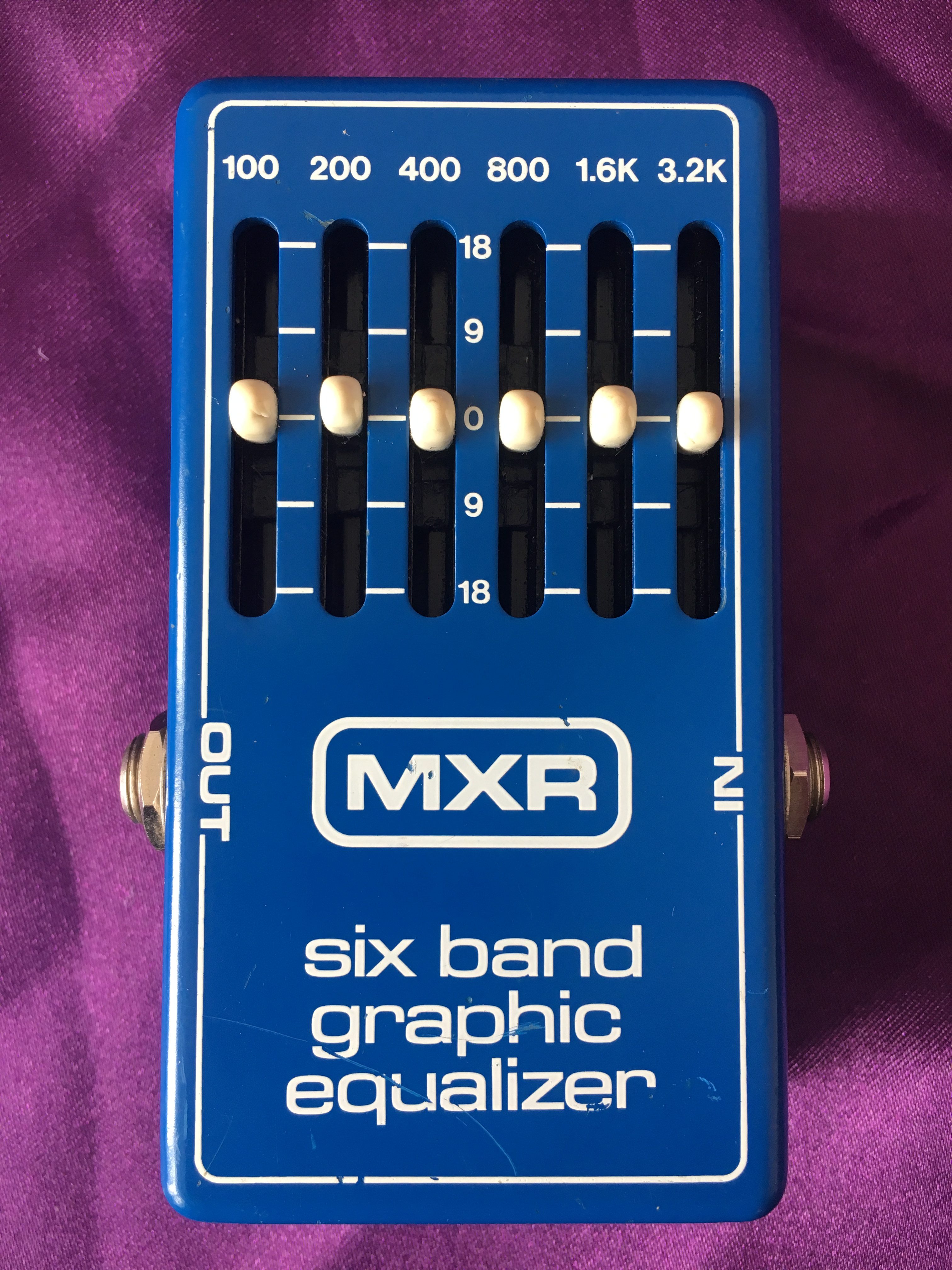 Feature – 1981 MXR Six Band Graphic Equalizer