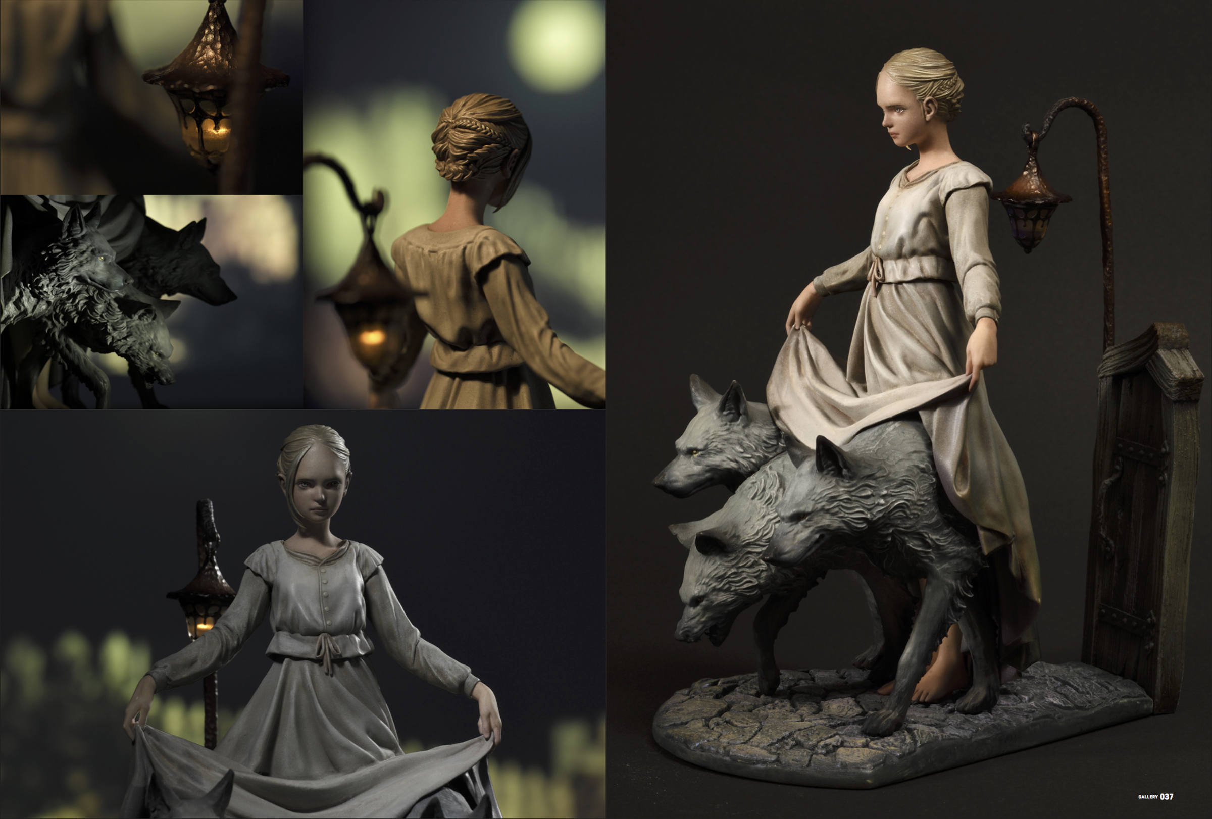 世界観のある少年少女のリアルフィギュアで大人気の原型師が秘技を披露