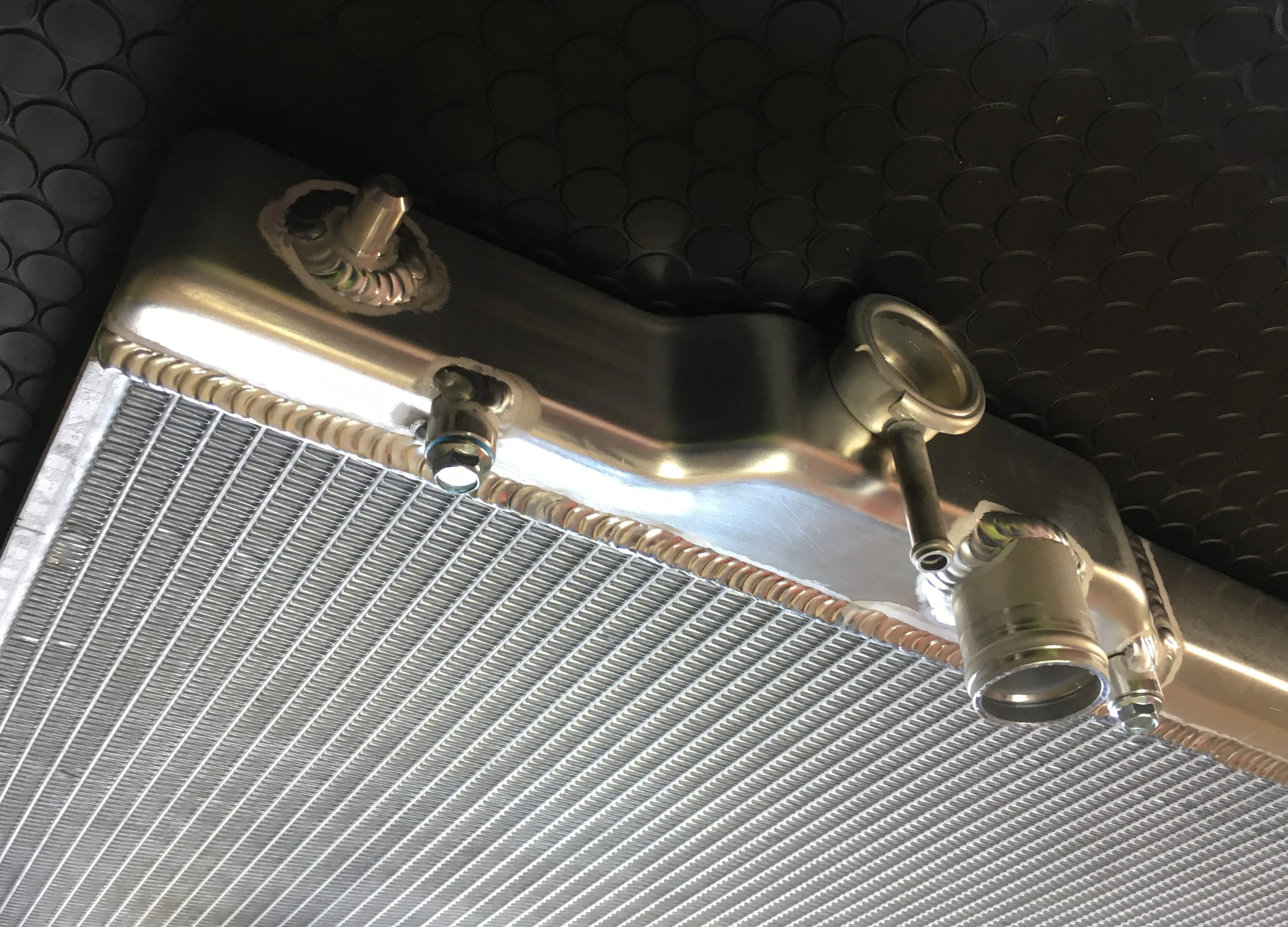 シビックFN2オイルクーラー内蔵アルミラジエーター | K&G