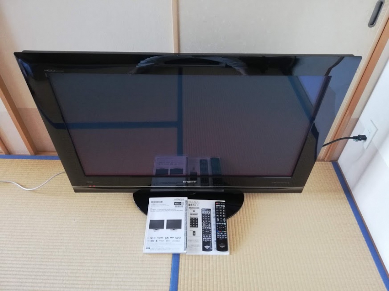 東芝42インチ液晶テレビHDD内蔵 リモコン取扱説明書付き 内部のホコリ