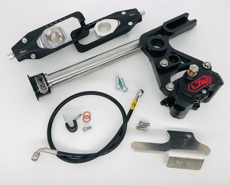 Kawasaki ZX636 / ZX6R 2013-23 – Rear Quick Change Kit - L74 Track