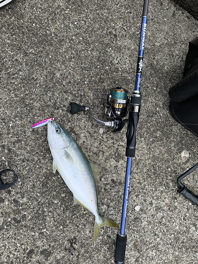 ゼスタのスーパーライトショアジギロッド「ランウェイSLS」に5ピースの