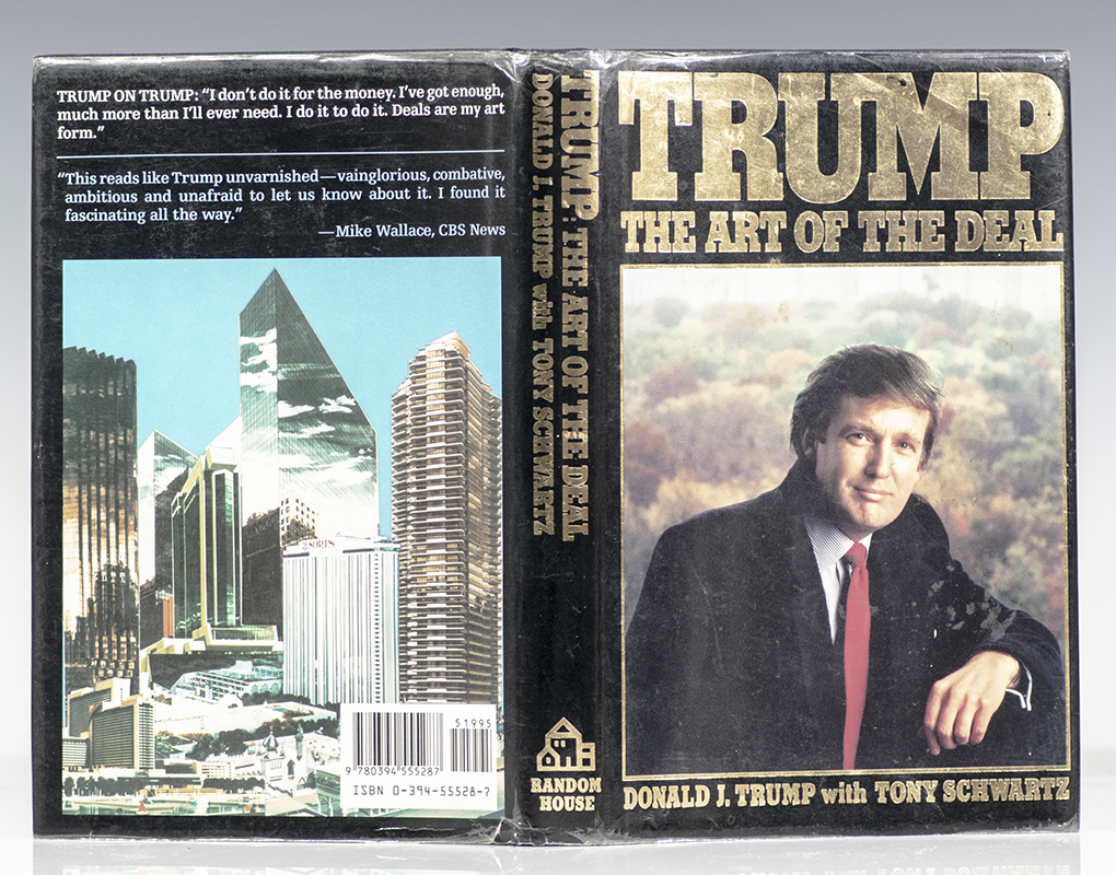 Trump The Art of the Deal Donald Trump First Edition Signed