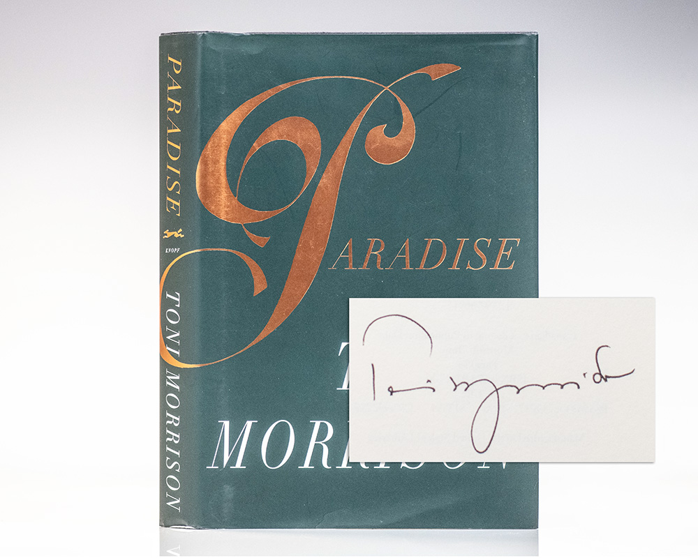Paradise Toni Morrison First Edition Signed