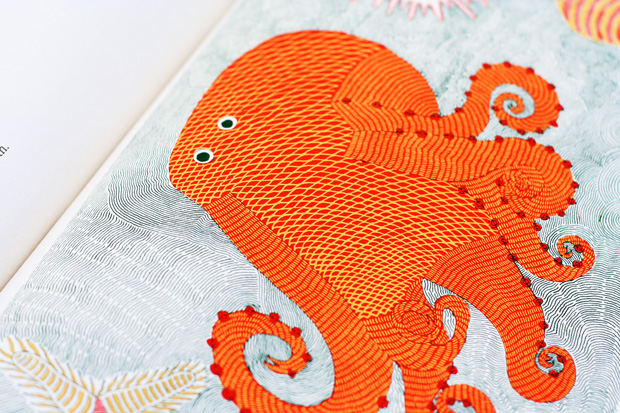 Waterlife: Exquisite Tribal Art Drawings of Marine Creatures Based