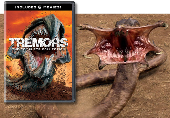 TREMORS – THE COMPLETE COLLECTION Available on DVD May 1st – We