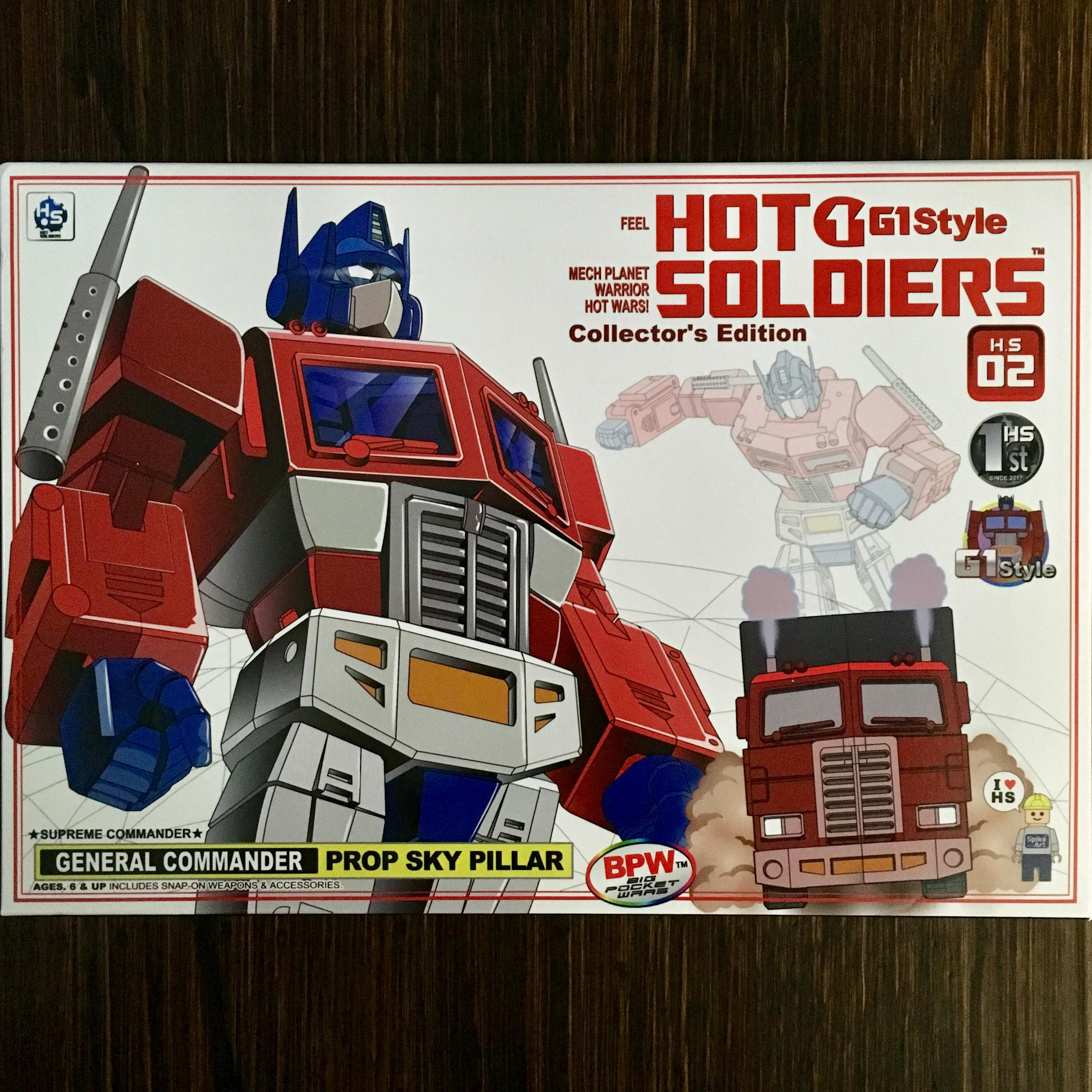 Toy Wizards Review: MechPlanet Hot Soldiers HS-02 General