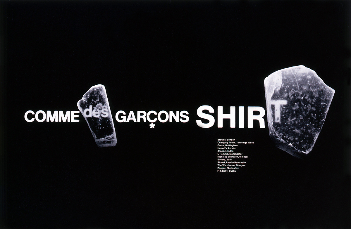 井上嗣也｜雑誌広告「Comme des Garcons Shirt」｜AWARD｜Tokyo TDC