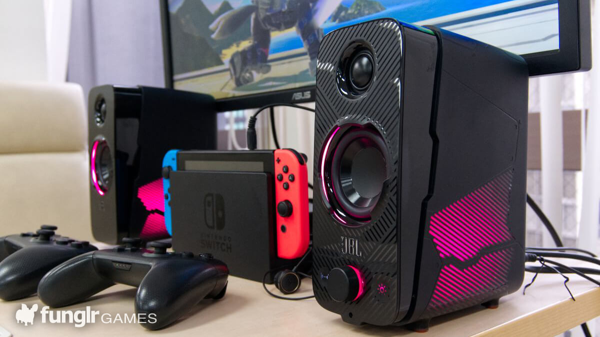 JBLの光るゲーミングスピーカー！見た目も音も大満足な「JBL Quantum