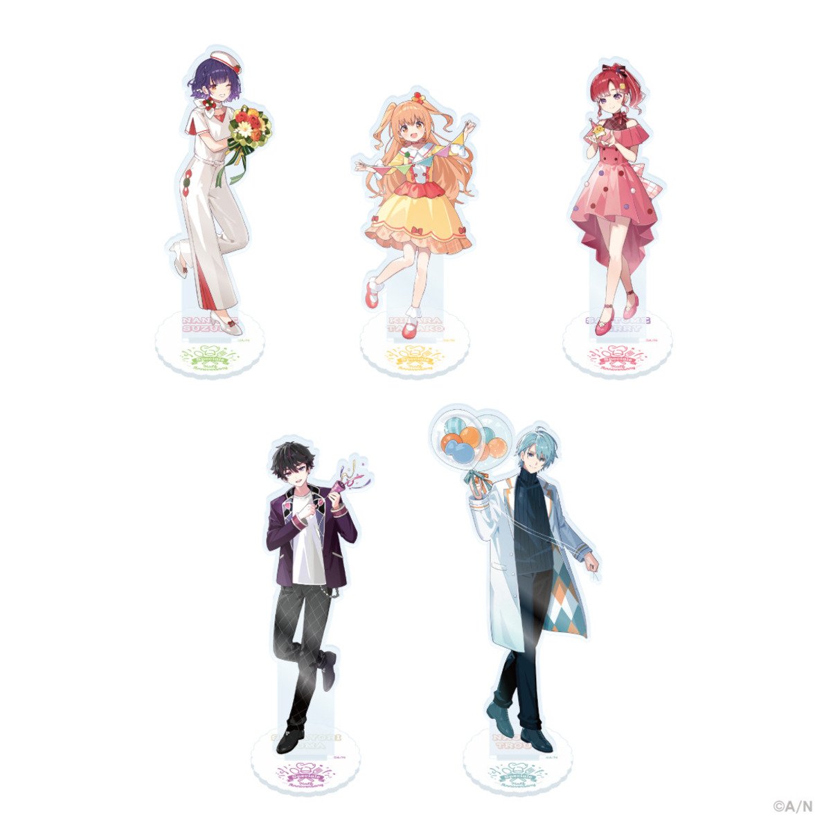 にじさんじから「Speciale Half Anniversary」グッズが2月13日から発売