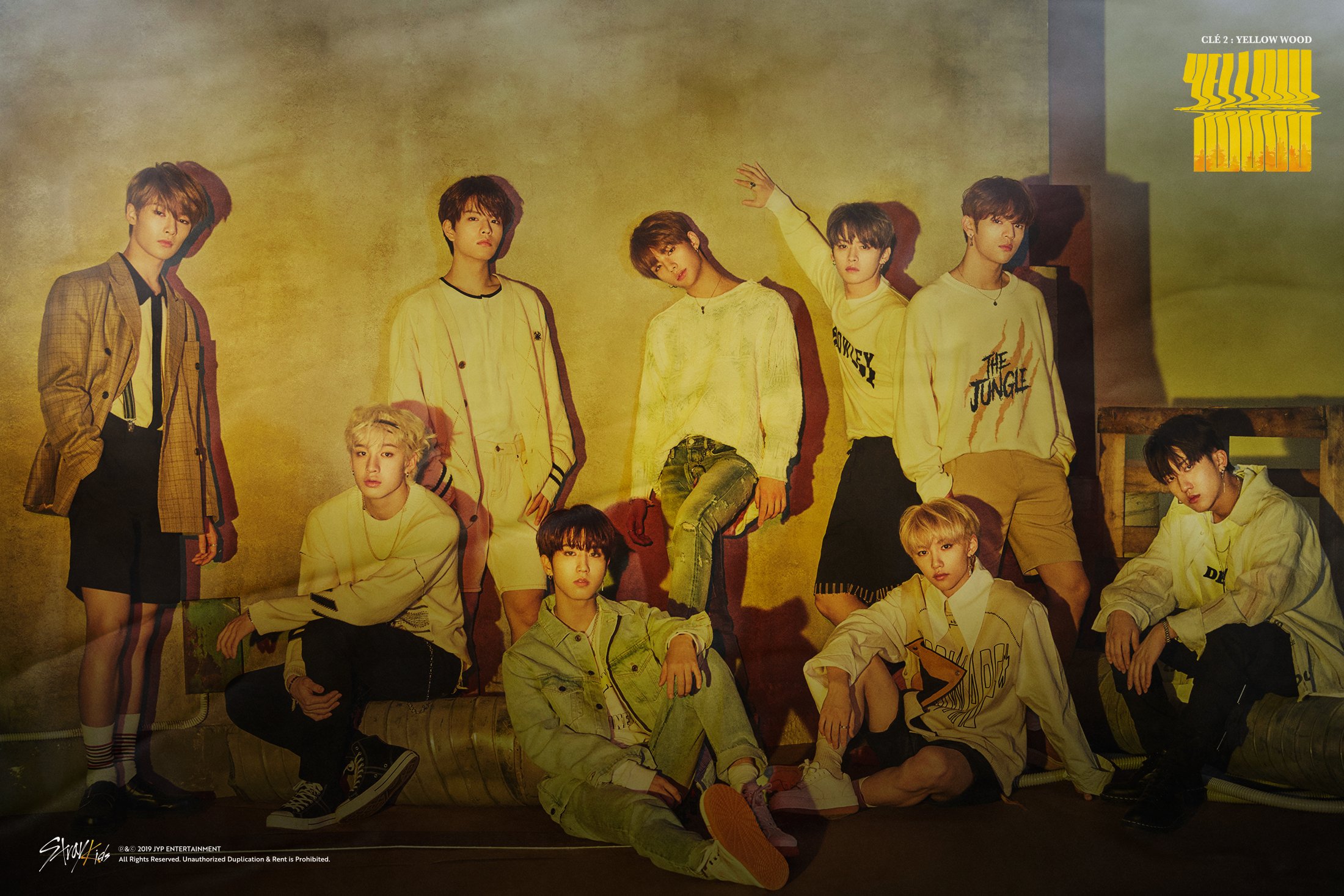 Stray Kids New Mini Album Yellow Wood - Annyeong Oppa
