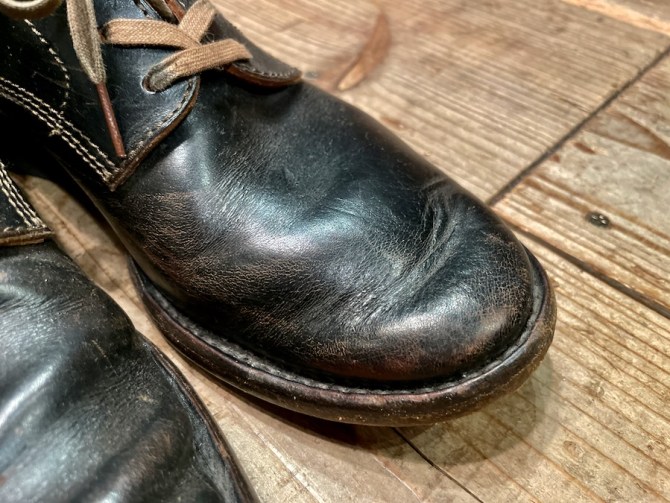 MAKERS / メイカーズ 】デザイナー自身が履いた ” HORSE BUTT / ホース