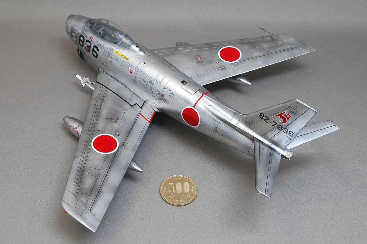 F-86F-40 セイバー 航空自衛隊 ハセガワ 1/48 組立と塗装・製作記