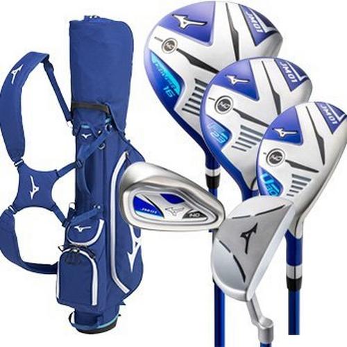 JM01 140 Elite 7 Piece Junior Golf Club Set with Bag for Ages 10