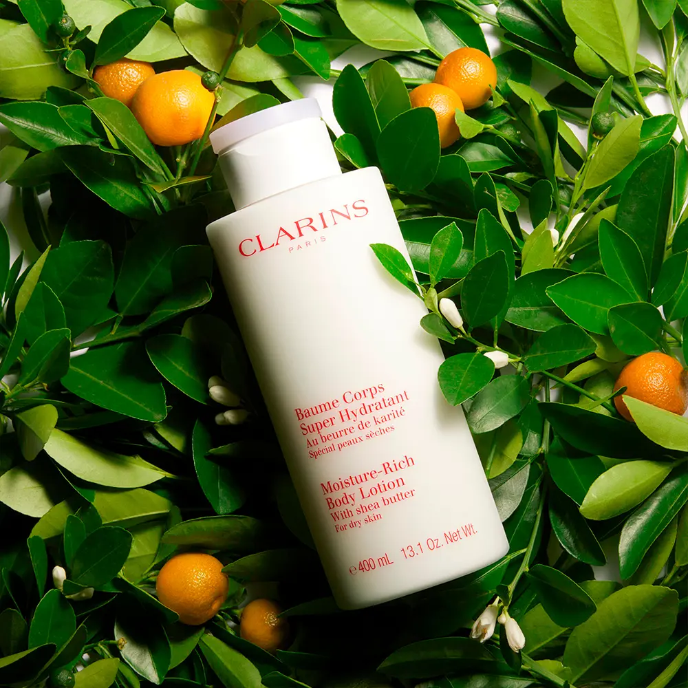 超保湿ボディバーム、ボディモイスチャライザー Clarins-Perfumes Club
