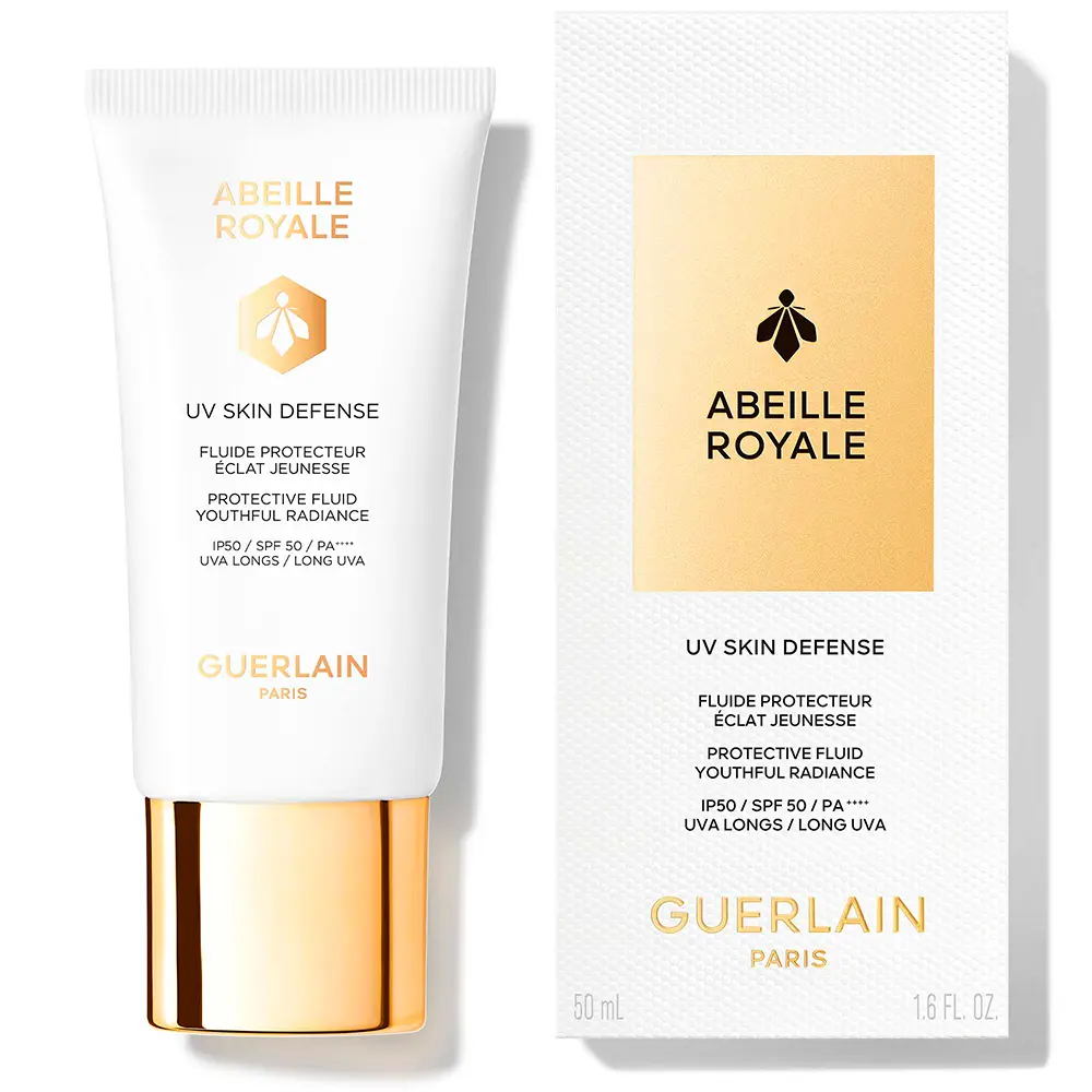 ABEILLE ROYALE UV SKIN DEFENSE FLUID sun protection SPF50