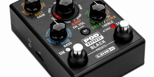 LINE 6 新製品 POD EXPRESS BLACK ＜11/28（木）発売＞ – GuitarQuest