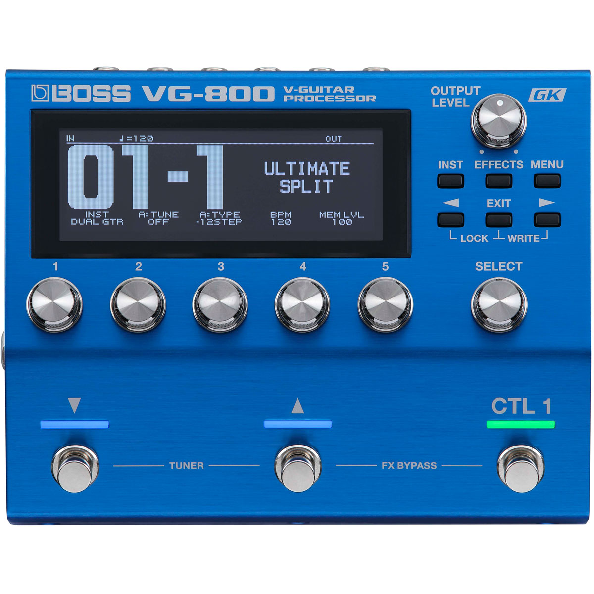 BOSS 新製品「VG-800」・次世代の V-Guitar プロセッサー＜2月22日（土