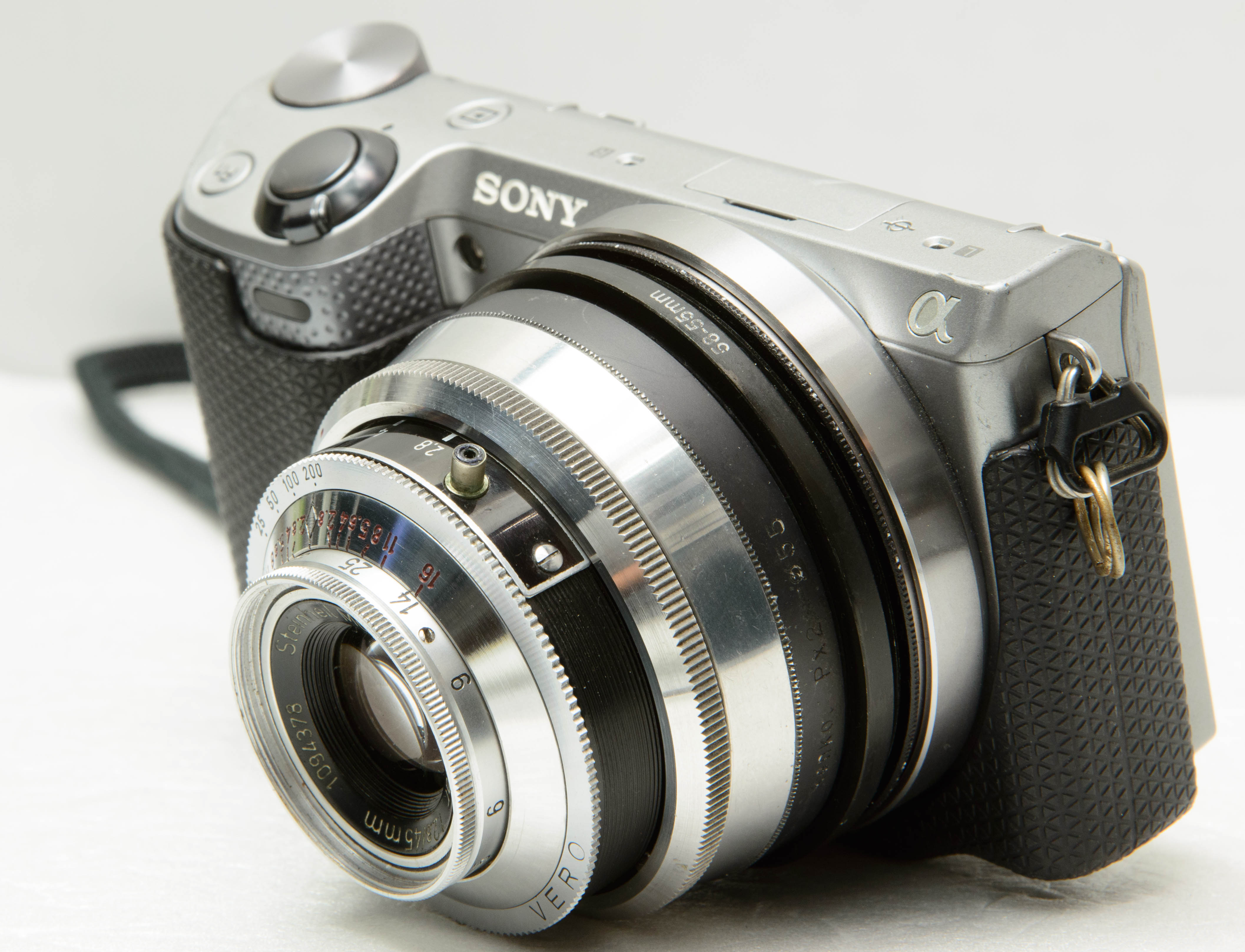 Steinheil Cassar 45mm f2.8【David White Realis】【NEX】 | 改造