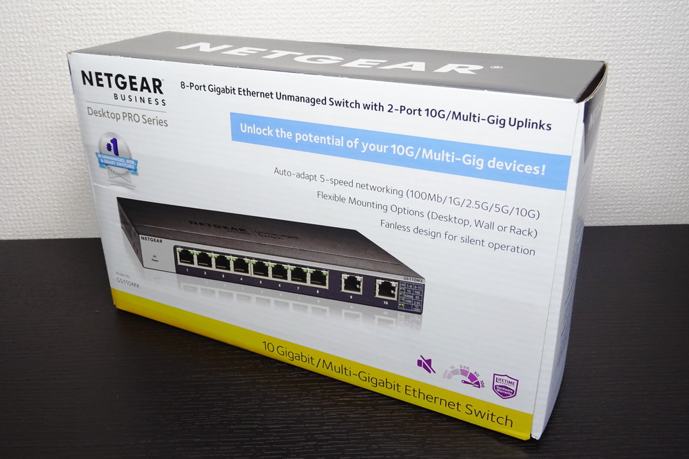 10GbE対応のスイッチングハブ「GS110MX」フォトレビュー - GeekDays