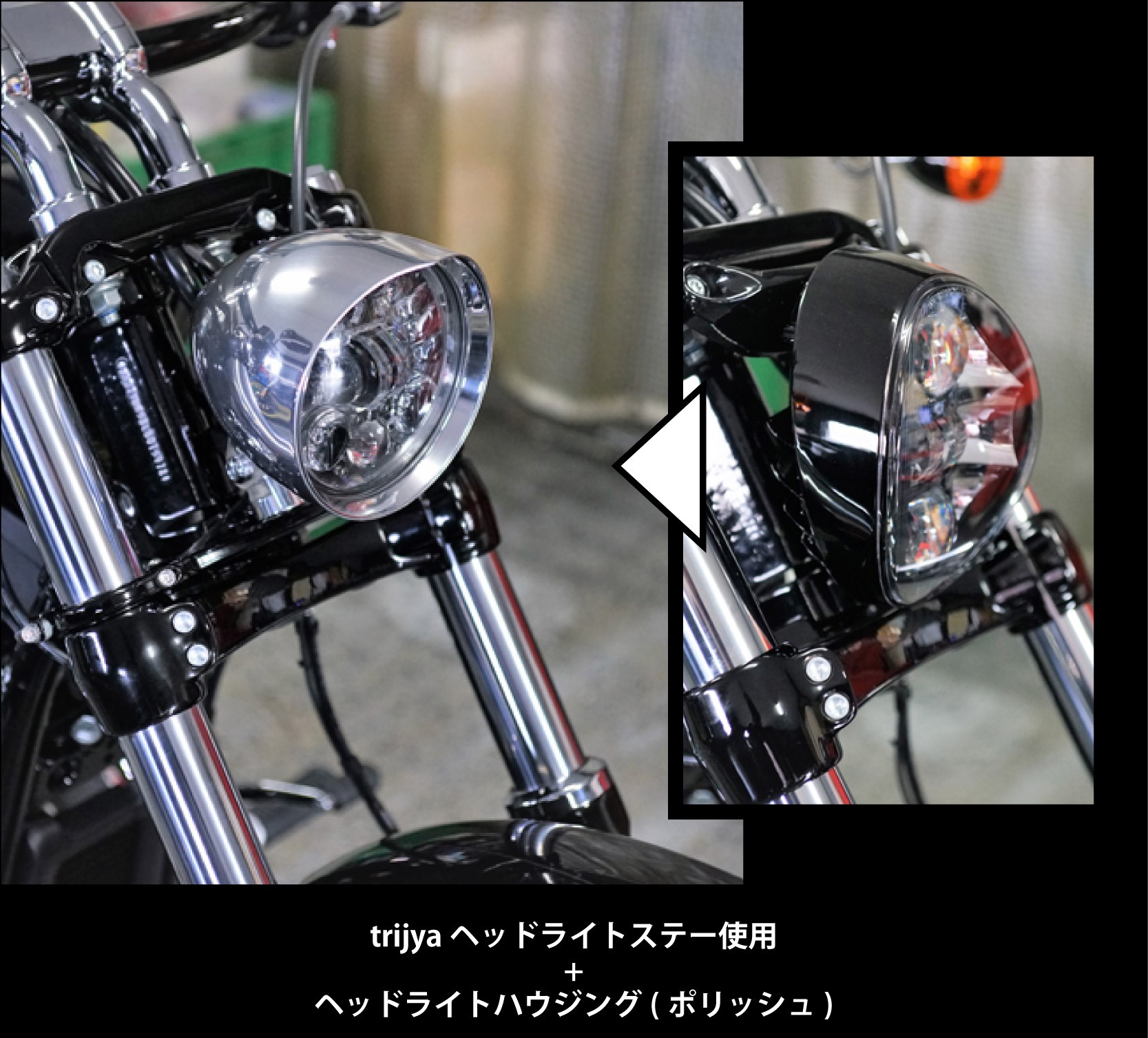 HARLEY-DAVIDSON FXSBブレイクアウト BF5 ヘッドライト純正 fxsb