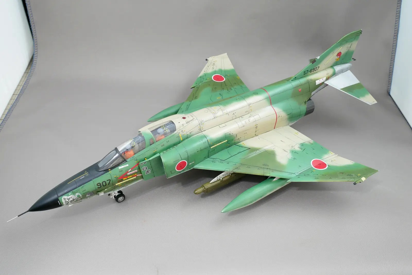航空自衛隊 RF-4E ファントムII ハセガワ 1/48 プラモデル製作手順