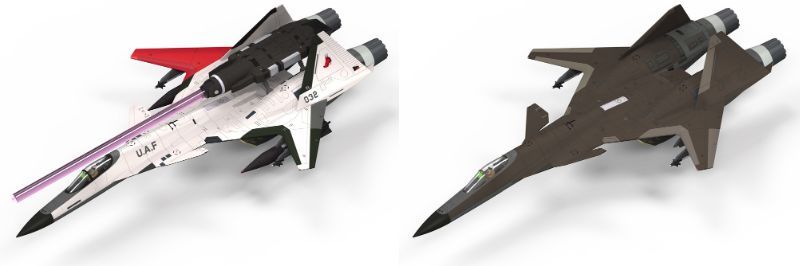 コトブキヤ、『エースコンバット』より 1/144スケール架空機プラモデル