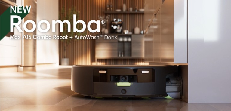 iRobot Roomba Max 705 Combo Robot Vacuum & Mop +AutoWash Dock