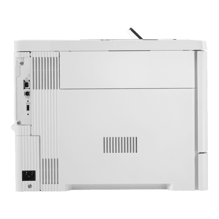 HP LaserJet Enterprise M554dn Color Printer, White, 35ppm Speed