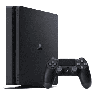 Sony PS4 Slim 1TB PlayStation 4 Gaming Console, Jet Black with
