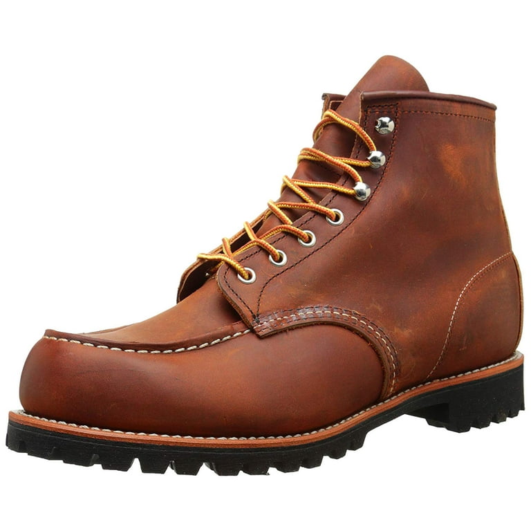 Red Wing 2942: Mens Heritage Roughneck Lace Up Copper Rough