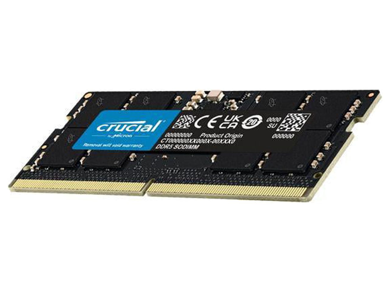 Crucial 32GB DDR5 5600 (PC4 44800) RAM for Laptop, 262-Pin SO-DIMM
