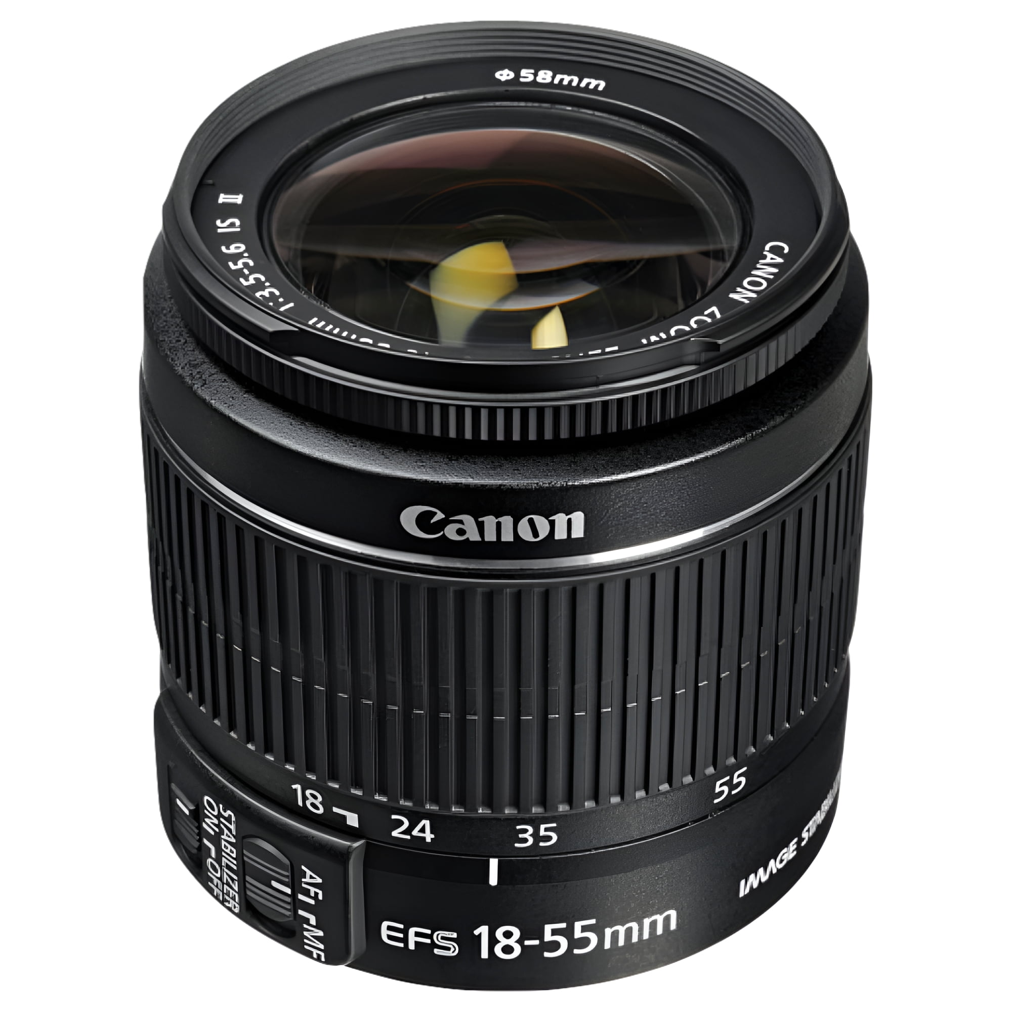 Canon EF-S 18-55mm f/3.5-5.6 IS II Zoom Lens with Autofocus