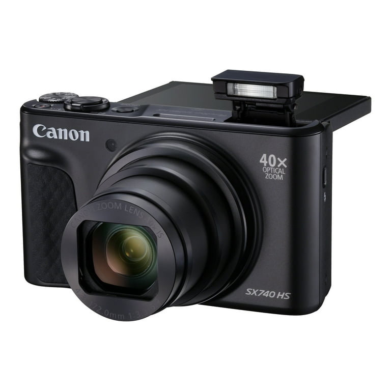 Canon PowerShot SX740 HS 4K Video, 40x Optical Zoom, 20.3MP CMOS