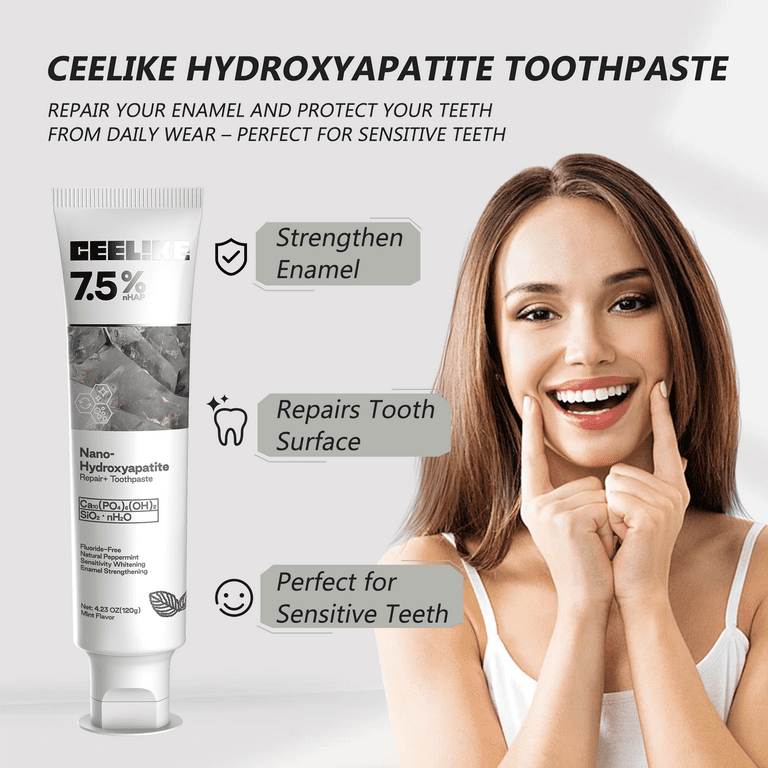 CEELIKE Hydroxyapatite Toothpaste for Advanced Enamel Protection