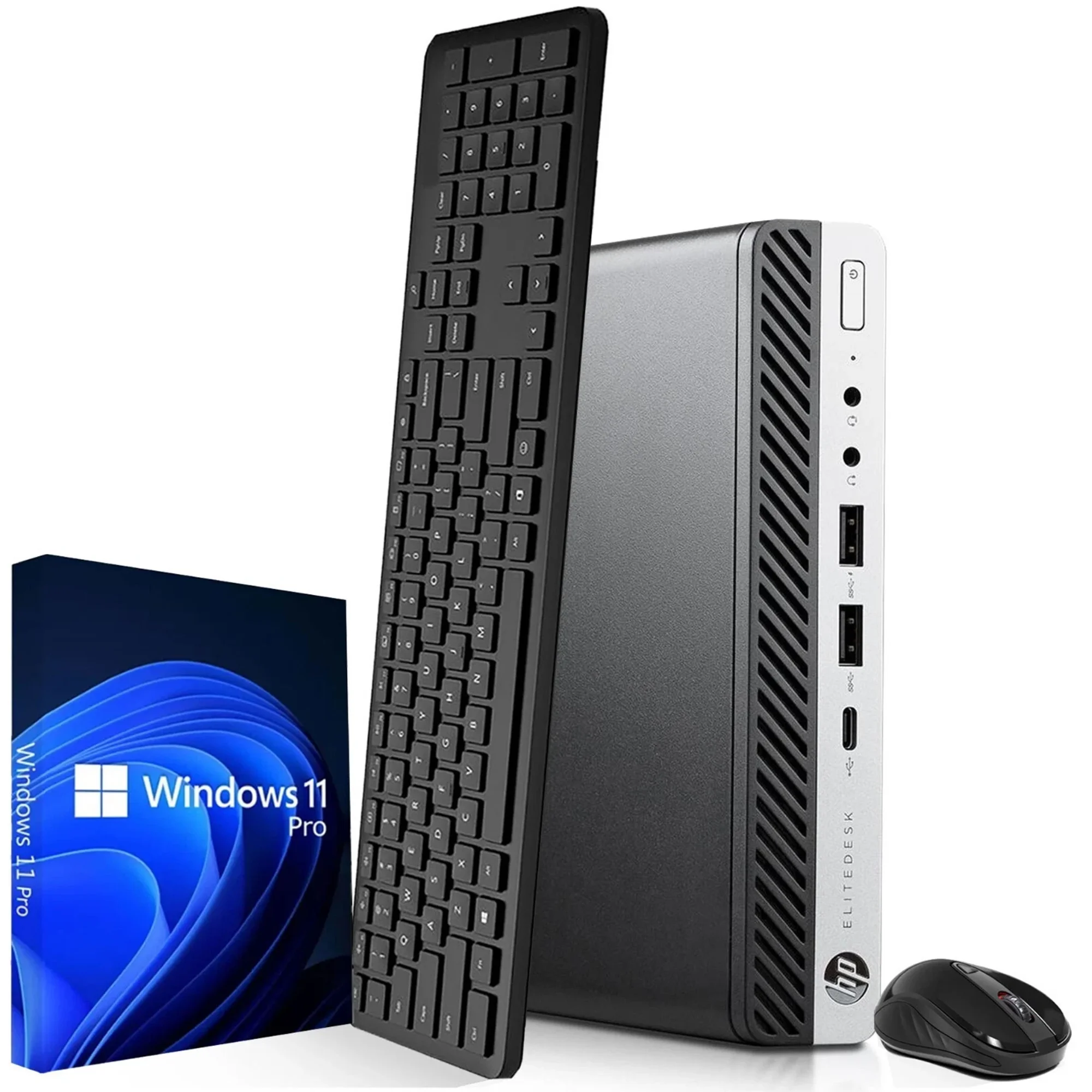 NIPOGI E1 Mini Desktop PC, Intel n97, 16GB DDR4, 512GB SSD, Win11