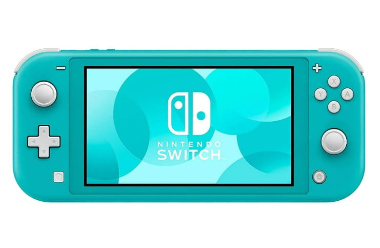 Nintendo Switch Lite Console, Turquoise - Animal Crossing Game
