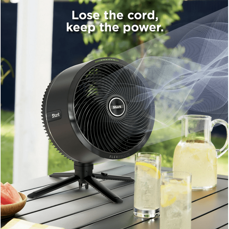 Shark FlexBreeze Pro Mist Fan Indoor and Outdoor Integrated